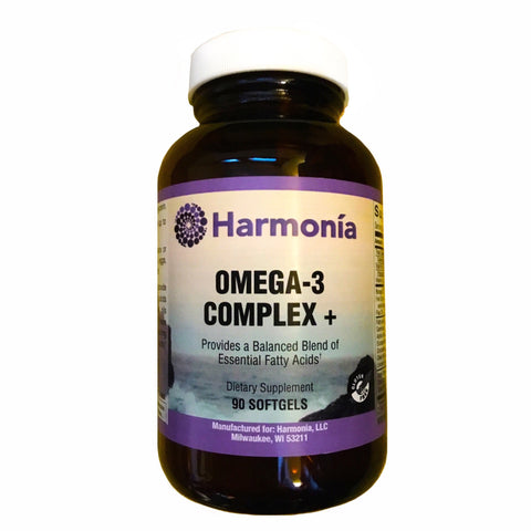 Omega-3 Complex +, with Omega 3, 6, and 9 and Non-GMO Flax Oil