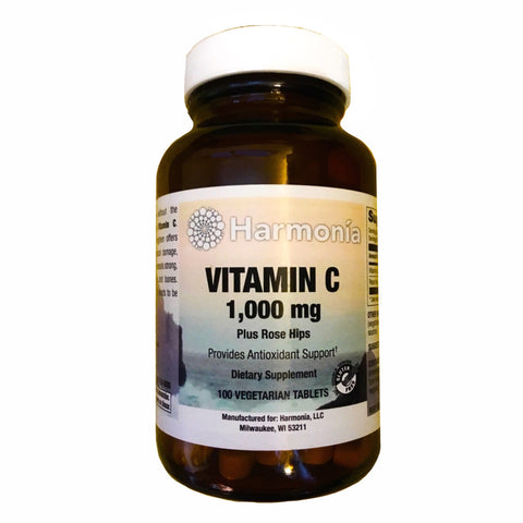 Vitamin C 1,000 mcg Antioxidant and Immunity Support