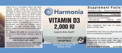 Vitamin D3 2,000 IU for Immunity